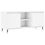 Weißer TV-Schrank aus Holzwerkstoff, 104 x 35 x 50 cm von vidaXL, TV-Möbel - Ref: Foro24-827004, Preis: 64,81 €, Rabatt: %