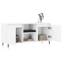 Weißer TV-Schrank aus Holzwerkstoff, 104 x 35 x 50 cm von vidaXL, TV-Möbel - Ref: Foro24-827004, Preis: 64,81 €, Rabatt: %