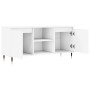 Weißer TV-Schrank aus Holzwerkstoff, 104 x 35 x 50 cm von vidaXL, TV-Möbel - Ref: Foro24-827004, Preis: 64,81 €, Rabatt: %