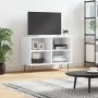 White engineered wood TV cabinet 69.5x30x50 cm by vidaXL, TV Furniture - Ref: Foro24-826964, Price: 42,64 €, Discount: %