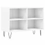 White engineered wood TV cabinet 69.5x30x50 cm by vidaXL, TV Furniture - Ref: Foro24-826964, Price: 42,64 €, Discount: %