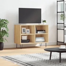 TV stand made of Sonoma oak engineered wood 69.5x30x50 cm by vidaXL, TV Furniture - Ref: Foro24-826967, Price: 51,16 €, Disco...