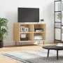 Sonoma Eiche Parkett TV-Möbel 69,5x30x50 cm von vidaXL, TV-Möbel - Ref: Foro24-826967, Preis: 51,16 €, Rabatt: %
