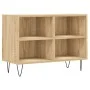 Sonoma Eiche Parkett TV-Möbel 69,5x30x50 cm von vidaXL, TV-Möbel - Ref: Foro24-826967, Preis: 51,16 €, Rabatt: %