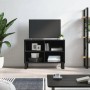 Parkett TV-Möbel schwarz 69,5x30x50 cm von vidaXL, TV-Möbel - Ref: Foro24-826973, Preis: 49,14 €, Rabatt: %