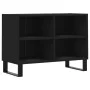 Parkett TV-Möbel schwarz 69,5x30x50 cm von vidaXL, TV-Möbel - Ref: Foro24-826973, Preis: 48,52 €, Rabatt: %