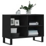 Parkett TV-Möbel schwarz 69,5x30x50 cm von vidaXL, TV-Möbel - Ref: Foro24-826973, Preis: 49,14 €, Rabatt: %