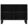 Parkett TV-Möbel schwarz 69,5x30x50 cm von vidaXL, TV-Möbel - Ref: Foro24-826973, Preis: 49,14 €, Rabatt: %
