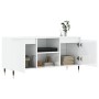 Hochglanzweißer TV-Schrank aus Holzwerkstoff, 104 x 35 x 50 cm von vidaXL, TV-Möbel - Ref: Foro24-827006, Preis: 67,32 €, Rab...
