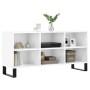 Hochglanzweißer TV-Schrank aus Holzwerkstoff, 103,5 x 30 x 50 cm von vidaXL, TV-Möbel - Ref: Foro24-826998, Preis: 66,03 €, R...