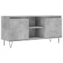 Mueble de TV madera de ingeniería gris hormigón 104x35x50 cm de vidaXL, Muebles TV - Ref: Foro24-827016, Precio: 63,15 €, Des...