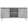 Mueble de TV madera de ingeniería gris hormigón 104x35x50 cm de vidaXL, Muebles TV - Ref: Foro24-827016, Precio: 63,15 €, Des...