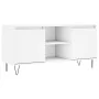 Mueble de TV madera de ingeniería blanco 104x35x50 cm de vidaXL, Muebles TV - Ref: Foro24-827012, Precio: 65,63 €, Descuento: %