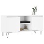 Mueble de TV madera de ingeniería blanco 104x35x50 cm de vidaXL, Muebles TV - Ref: Foro24-827012, Precio: 66,37 €