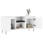 Weißer TV-Schrank aus Holzwerkstoff, 104 x 35 x 50 cm von vidaXL, TV-Möbel - Ref: Foro24-827012, Preis: 66,45 €, Rabatt: %
