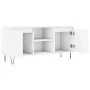 Mueble de TV madera de ingeniería blanco 104x35x50 cm de vidaXL, Muebles TV - Ref: Foro24-827012, Precio: 65,63 €, Descuento: %