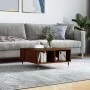 Brown oak engineered wood coffee table 60x60x30 cm by vidaXL, Coffee table - Ref: Foro24-827035, Price: 55,44 €, Discount: %