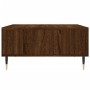 Couchtisch aus braunem Eichenholzwerkstoff, 60 x 60 x 30 cm von vidaXL, Couchtisch - Ref: Foro24-827035, Preis: 56,23 €, Raba...
