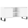 Weißer TV-Schrank aus Holzwerkstoff, 104 x 35 x 50 cm von vidaXL, TV-Möbel - Ref: Foro24-827020, Preis: 79,18 €, Rabatt: %