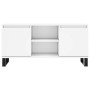 Mueble de TV madera de ingeniería blanco 104x35x50 cm de vidaXL, Muebles TV - Ref: Foro24-827020, Precio: 79,18 €, Descuento: %