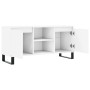 Weißer TV-Schrank aus Holzwerkstoff, 104 x 35 x 50 cm von vidaXL, TV-Möbel - Ref: Foro24-827020, Preis: 79,18 €, Rabatt: %