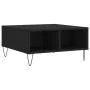 Mesa de centro madera de ingeniería negro 60x60x30 cm de vidaXL, Mesas de centro - Ref: Foro24-827037, Precio: 44,93 €, Descu...