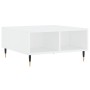 White engineered wood coffee table 60x60x30 cm by vidaXL, Coffee table - Ref: Foro24-827028, Price: 45,51 €, Discount: %