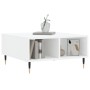 White engineered wood coffee table 60x60x30 cm by vidaXL, Coffee table - Ref: Foro24-827028, Price: 45,51 €, Discount: %