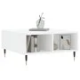 White engineered wood coffee table 60x60x30 cm by vidaXL, Coffee table - Ref: Foro24-827028, Price: 44,98 €, Discount: %