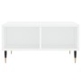 Weißer Couchtisch aus Holzwerkstoff, 60 x 60 x 30 cm von vidaXL, Couchtisch - Ref: Foro24-827028, Preis: 45,51 €, Rabatt: %