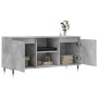 Betongrauer TV-Schrank aus Holzwerkstoff, 104 x 35 x 50 cm von vidaXL, TV-Möbel - Ref: Foro24-827008, Preis: 63,39 €, Rabatt: %