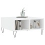 White engineered wood coffee table 60x60x30 cm by vidaXL, Coffee table - Ref: Foro24-827036, Price: 45,04 €, Discount: %