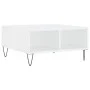 White engineered wood coffee table 60x60x30 cm by vidaXL, Coffee table - Ref: Foro24-827036, Price: 44,48 €, Discount: %