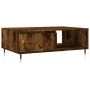 Couchtisch aus geräuchertem Eichenholzwerkstoff, 90 x 60 x 35 cm von vidaXL, Couchtisch - Ref: Foro24-827057, Preis: 73,69 €,...