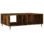 Couchtisch aus geräuchertem Eichenholzwerkstoff, 90 x 60 x 35 cm von vidaXL, Couchtisch - Ref: Foro24-827057, Preis: 73,69 €,...