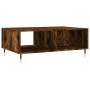 Couchtisch aus geräuchertem Eichenholzwerkstoff, 90 x 60 x 35 cm von vidaXL, Couchtisch - Ref: Foro24-827057, Preis: 74,83 €,...