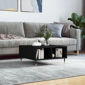 Schwarzer Couchtisch aus Holzwerkstoff, 60 x 60 x 30 cm von vidaXL, Couchtisch - Ref: Foro24-827029, Preis: 45,58 €, Rabatt: %