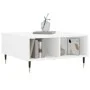 Engineered wood glossy white coffee table 60x60x30 cm by vidaXL, Coffee table - Ref: Foro24-827030, Price: 47,48 €, Discount: %