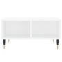 Engineered wood glossy white coffee table 60x60x30 cm by vidaXL, Coffee table - Ref: Foro24-827030, Price: 48,05 €, Discount: %