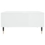 Engineered wood glossy white coffee table 60x60x30 cm by vidaXL, Coffee table - Ref: Foro24-827030, Price: 48,05 €, Discount: %