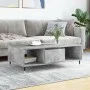 Concrete gray engineered wood coffee table 104x60x35 cm by vidaXL, Coffee table - Ref: Foro24-827080, Price: 66,16 €, Discoun...