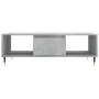 Concrete gray engineered wood coffee table 104x60x35 cm by vidaXL, Coffee table - Ref: Foro24-827080, Price: 66,16 €, Discoun...