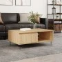 Mesa de centro madera de ingeniería roble Sonoma 90x60x35 cm de vidaXL, Mesas de centro - Ref: Foro24-827063, Precio: 59,33 €...