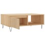 Sonoma oak engineered wood coffee table 90x60x35 cm by vidaXL, Coffee table - Ref: Foro24-827063, Price: 60,06 €, Discount: %