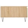 Mesa de centro madera de ingeniería roble Sonoma 90x60x35 cm de vidaXL, Mesas de centro - Ref: Foro24-827063, Precio: 59,33 €...