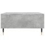 Engineered wood gray concrete coffee table 60x60x30 cm by vidaXL, Coffee table - Ref: Foro24-827032, Price: 44,21 €, Discount: %