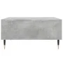 Engineered wood gray concrete coffee table 60x60x30 cm by vidaXL, Coffee table - Ref: Foro24-827032, Price: 43,69 €, Discount: %