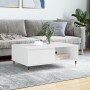 Weißer Couchtisch aus Holzwerkstoff, 90 x 60 x 35 cm von vidaXL, Couchtisch - Ref: Foro24-827052, Preis: 61,90 €, Rabatt: %