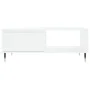 Mesa de centro madera de ingeniería blanco 90x60x35 cm de vidaXL, Mesas de centro - Ref: Foro24-827052, Precio: 61,13 €, Desc...