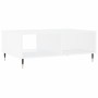 Weißer Couchtisch aus Holzwerkstoff, 90 x 60 x 35 cm von vidaXL, Couchtisch - Ref: Foro24-827052, Preis: 61,90 €, Rabatt: %